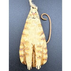Vintage Jim‎ Shore Cat Ornament Heartwood Creek 2002